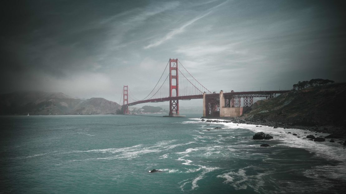 Golden Gate Bridge Mavic 2 Pro San Fransico