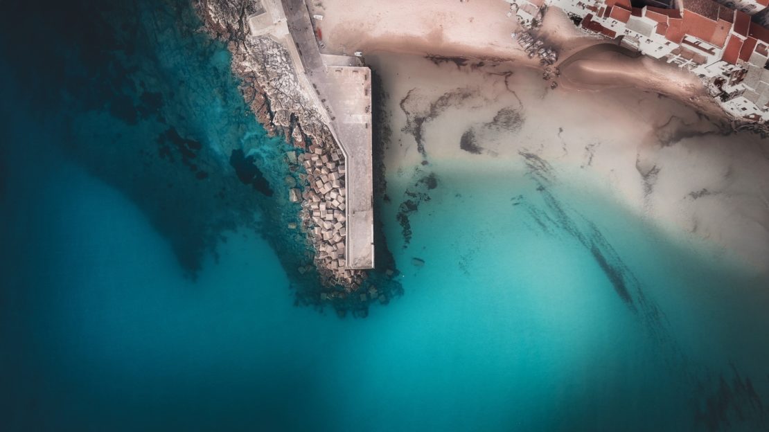 Dock de Cefalù en Sicile