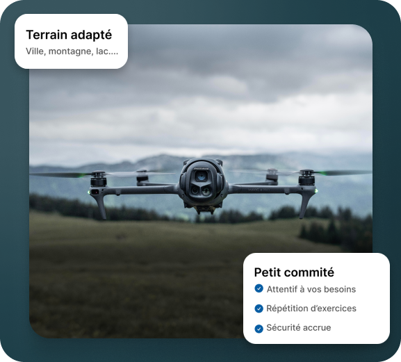 Formation pratique drone
